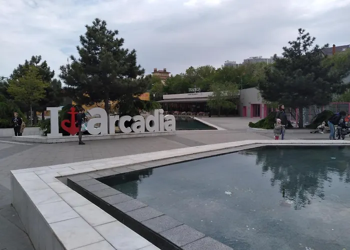 аппартаменты в аркадии с панорамой моря! *